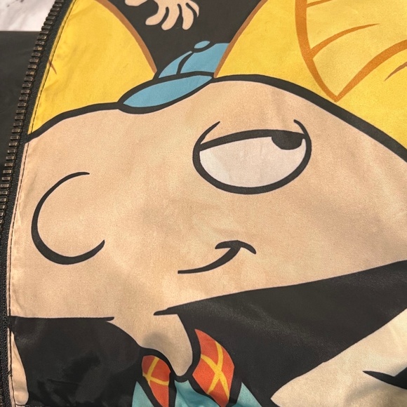 Members Only Nickelodeon Reversible Jacket Rugrats Ren & Stimpy Cartoon 2017 S - Picture 11 of 12